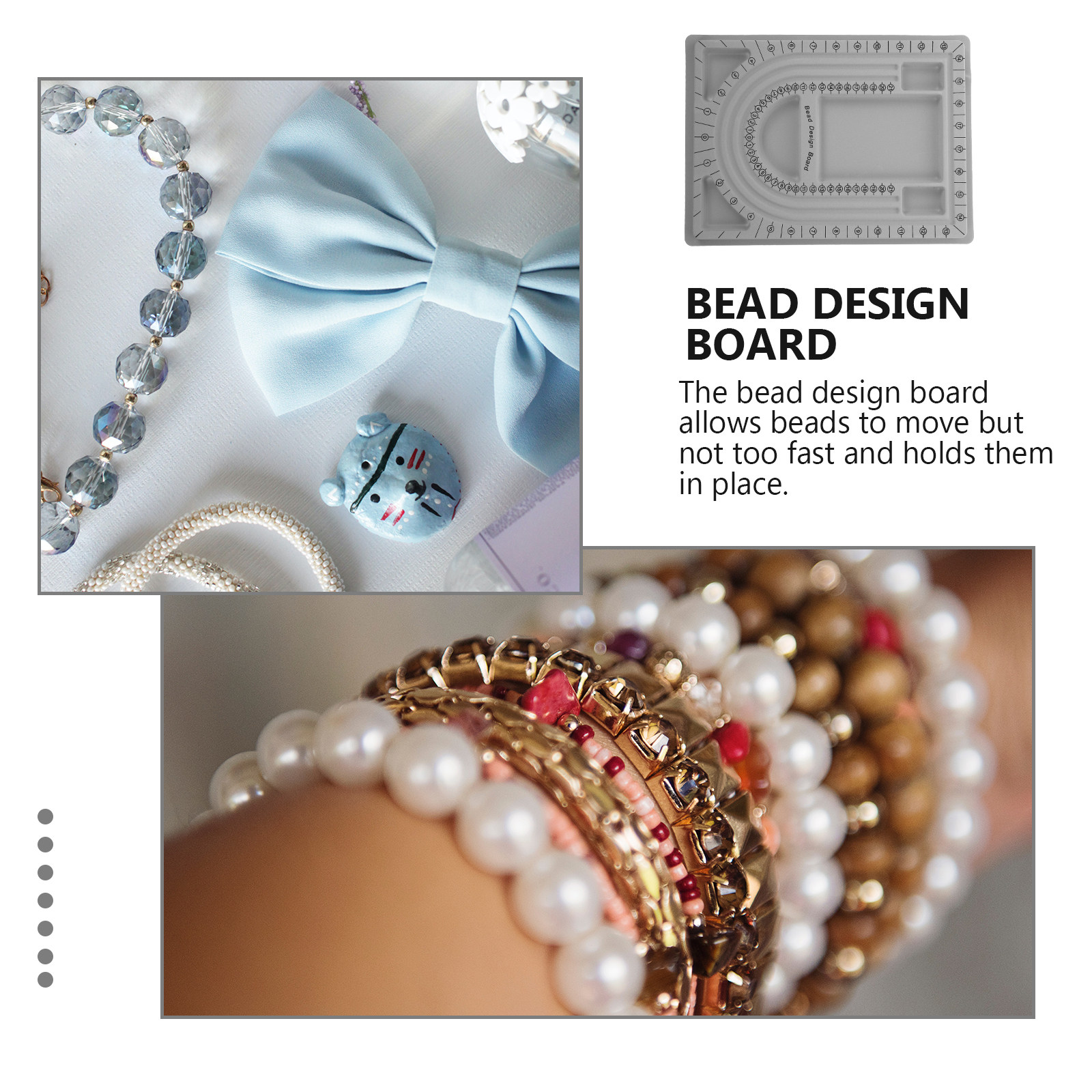 2 Buah Papan Desain Manik-Mani - Jewelry Making Accessories ulasan dan harga