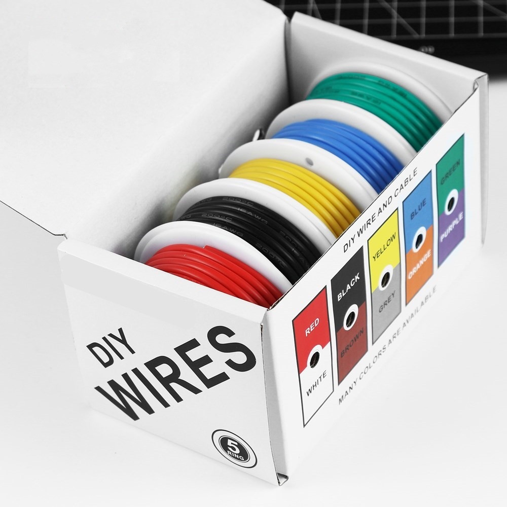 20-24AWG Kawat Listrik Kabel S - Wire 22 Gauge Copper ulasan dan harga