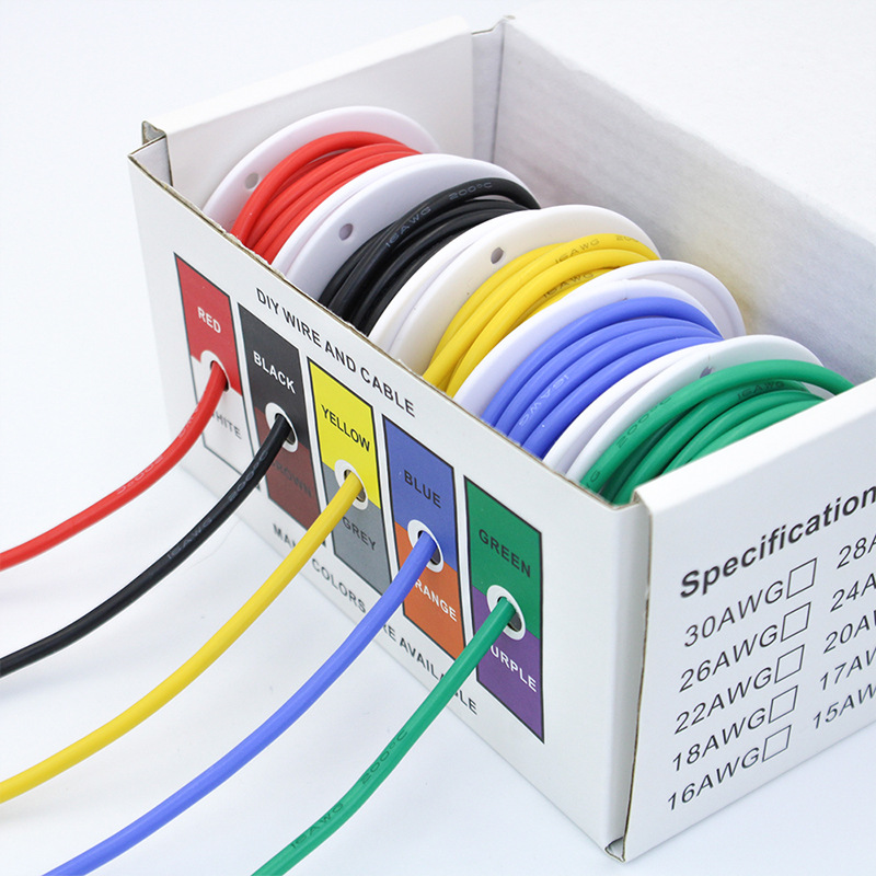 20-24AWG Kawat Listrik Kabel S - Wire 22 Gauge Copper ulasan dan harga