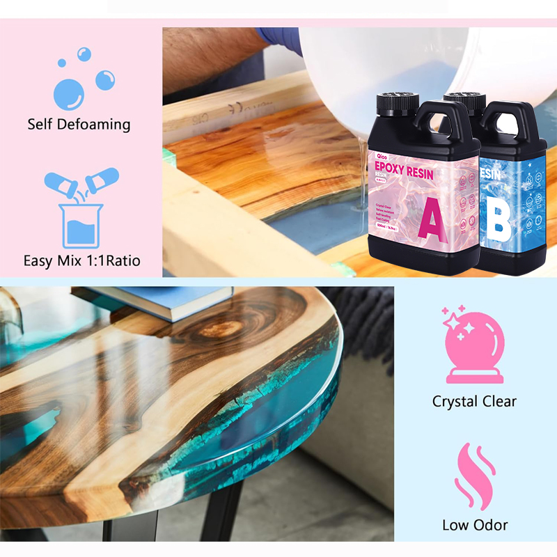 Kit Resin Epoxy Kristal Jernih - Jewelry Making Table ulasan dan harga