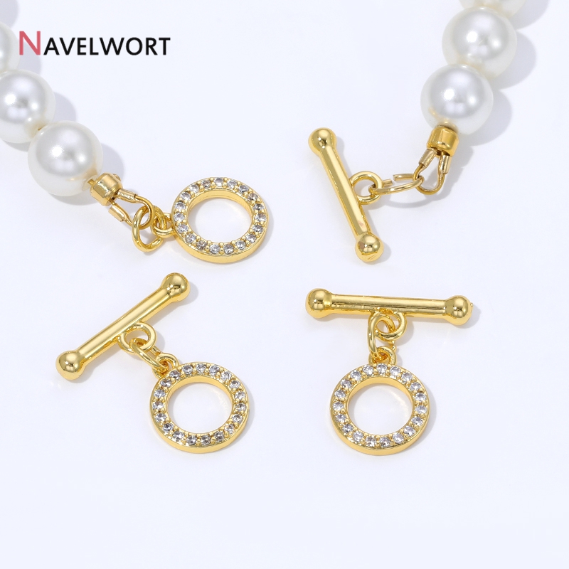 Konektor Kancing Emas 18K Lapi - Jewelry Making School ulasan dan harga