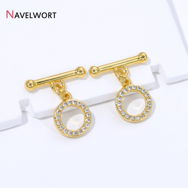 Konektor Kancing Emas 18K Lapi - Jewelry Making School ulasan dan harga
