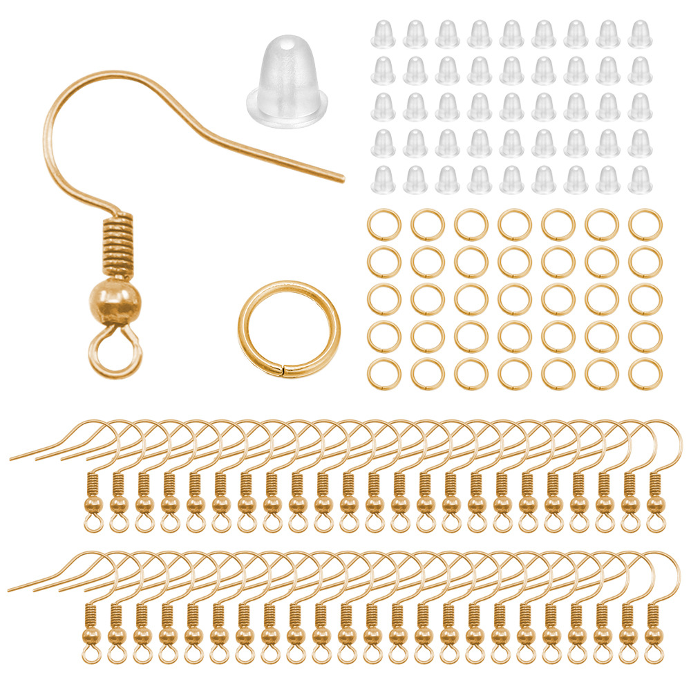 300pcs Kit Pengait Anting Hipo - Jump Ring Assorted ulasan dan harga