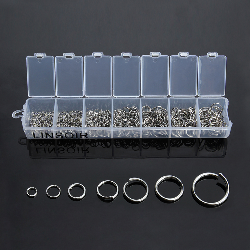770 Buah/Lot Cincin Lompat Ter - Jump Ring Assorted ulasan dan harga